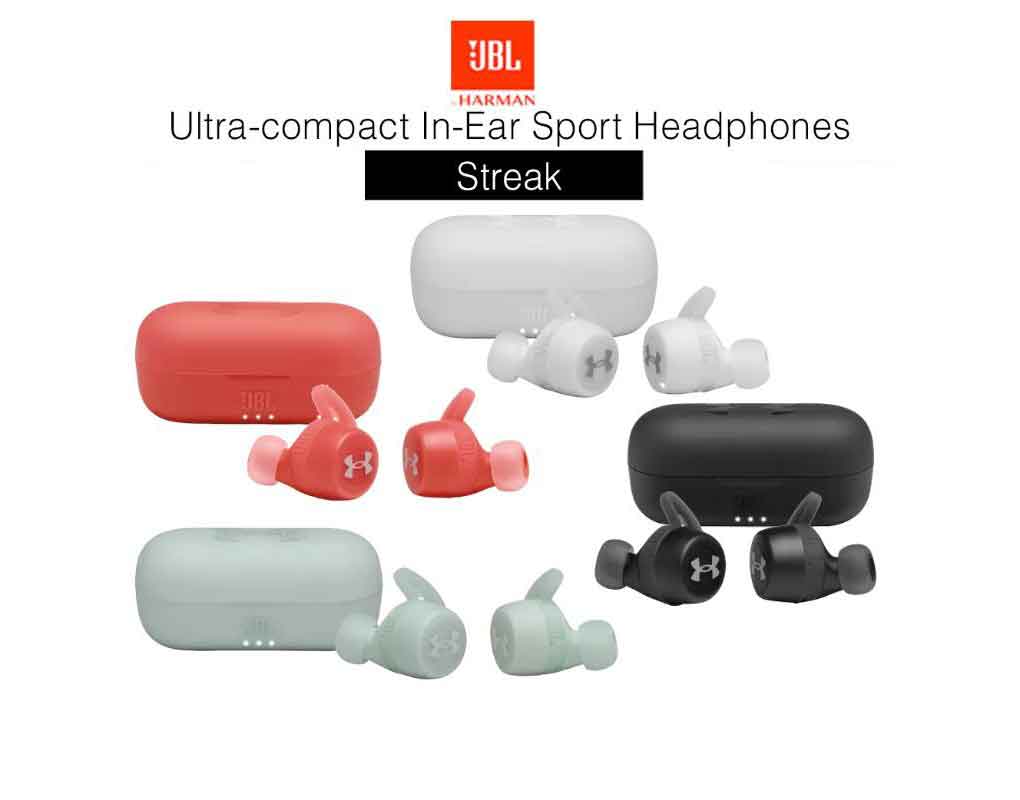 هدفون ورزشی جی بی ال آندرآرمور | JBL Under Armour Streak TWS