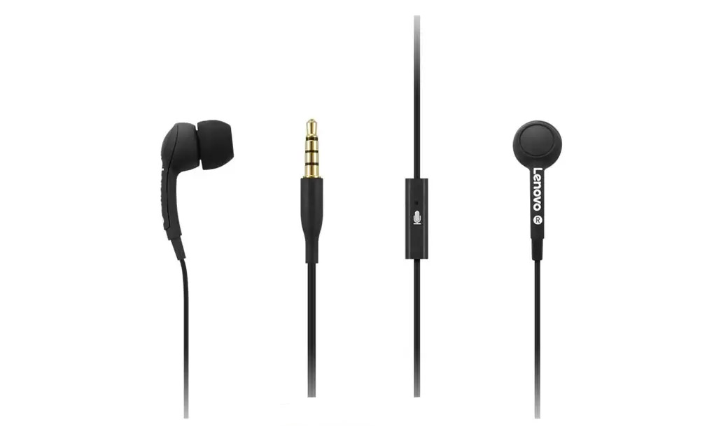 معرفی هدفون سیمی Lenovo 100 In-Ear Headphone